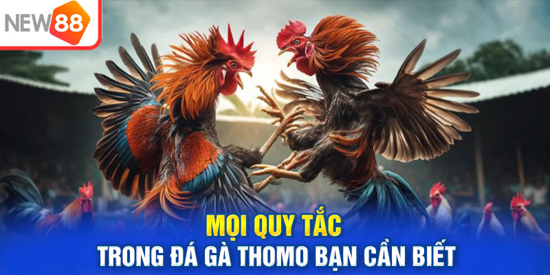 Mọi quy tắc trong đá gà thomo bạn cần biết